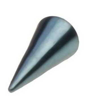 3x7 mm - Lyseblå Spike (Titan kugle)