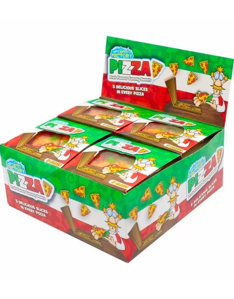 24 stk Crazy Candy Factory Mini Pizza 21 gram