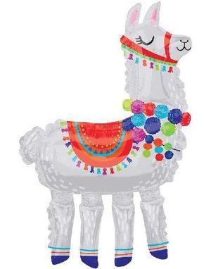 Airwalker Lama Dekorativ Ballong 147 cm