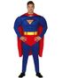 Superman Inspireret Herrekostume 