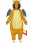 Charizard Inspirert Kigurumi Kostyme til Barn - 7-9 ÅR