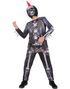 Punker Skelet Kostume Til Børn Med Maske