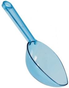 Karibisk Blå Godteskje i Plast