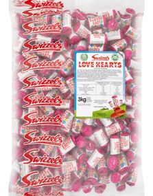 1803772800_63 kg Swizzels Love Hearts Mini - STOR Pose med ca 270 stk