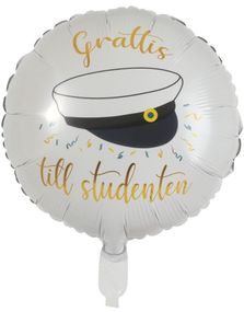 Tillykke til Studenten Folieballon 44 cm