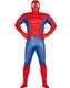 Spiderman Inspireret - Superhelt Herrekostume 2 Dele