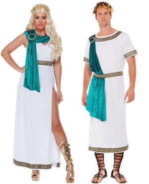 Parkostume – Græsk Toga