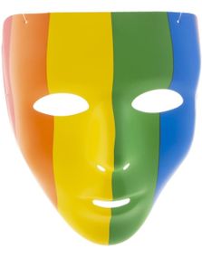 Regnbue Maske