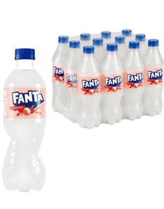 12 stk Fanta Lychee Flavoured - Brus med Litchismak - Hel Pakke 12x500 ml (Hong Kong)