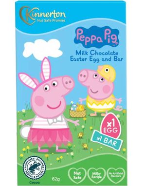 Kinnerton Peppa Gris Chokoladeæg og Chokoladebar
