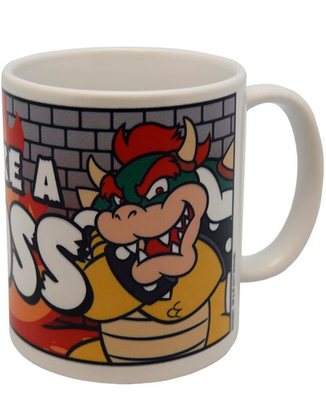 Licenseret Super Mario Bowser Keramik Krus