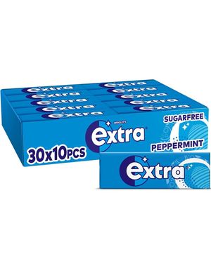 30 stk Ekstra Pebermyntetyggegummipakker - Hel Æske 420 gram