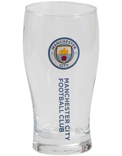 Licenseret Manchester City Ølglas - 1 Pint (0,57 liter)