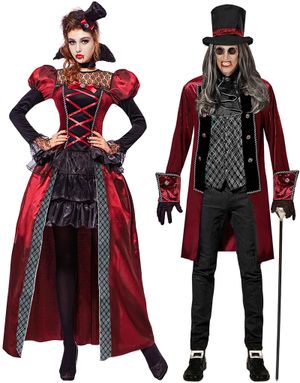 Par Kostume - Victorianske Blodtørstige Vampyrer