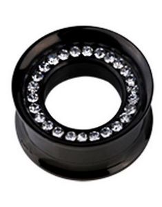 Circle Of Diamonds - Sort Piercing Tunnel