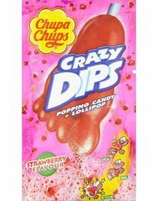 1 stk Chupa Chups Crazy Drip - Kjærlighet og Bruspulver