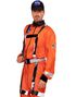 Orange Astronaut Herrekostyme - M