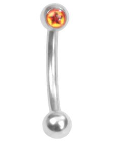 Justice Star - 1.2 x 8 mm Øjenbrynspiercing