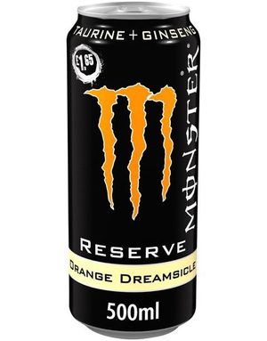 1 stk Monster Energy Reserve Orange Dreamsicle 500 ml Energidrikk
