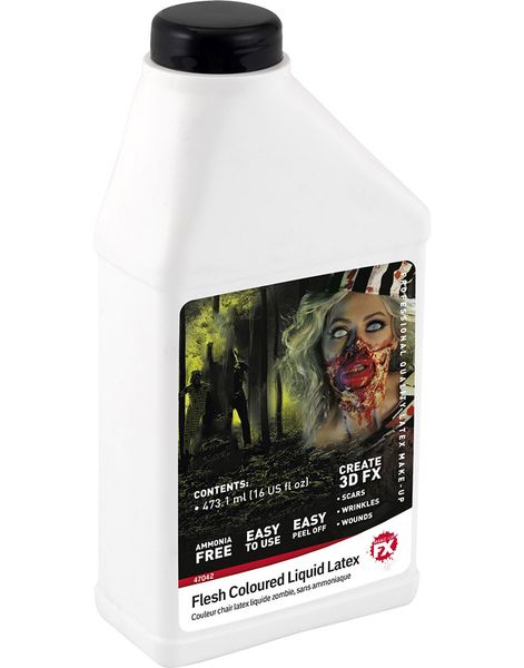 Flydende Hudfarvet Latex 473 ml