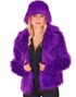 Lilla Plysjjakke til Dame - XXL