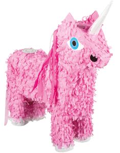 Pink Enhjørning Pinata 47x39 cm
