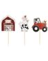12 stk Cupcake /Kakepynt med Gårdstema - Farm Friends