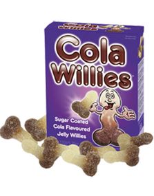 1767139200_6Stor æske med Cola Willies - 150 gram Slik