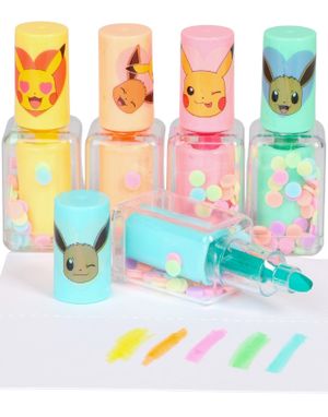 5 stk Pastelfarvet Pokemon Highlightere