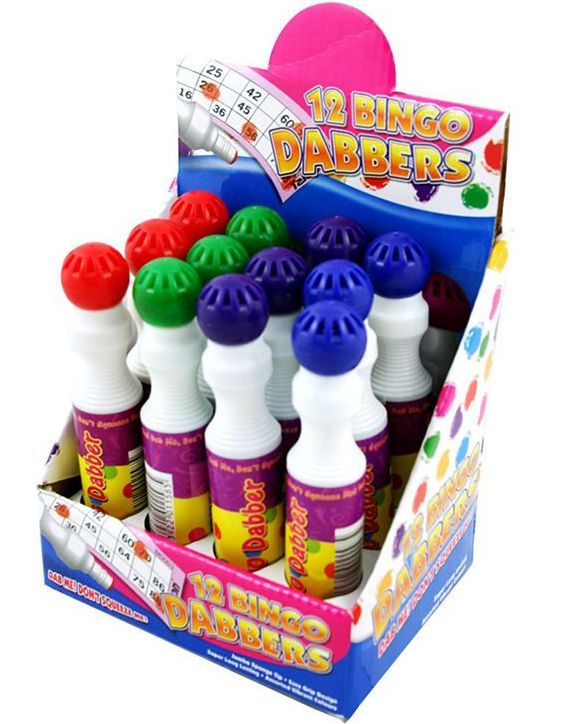 Dab-O-Ink Bingo Daubers - 12 Pack - Pink - 3 Ounce Size - Foto 5