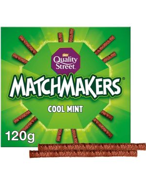 Quality Street Matchmakers Cool Mint - Sjokoladestenger med Mintsmak 120 gram