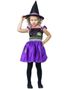 Stitch Witch - Lilla Heksekostume med Hat til Børn