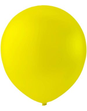 100 stk 30 cm MEGAPACK - Gule Balloner