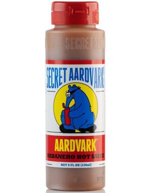 Secret Aardvark Habanero Hot Sauce - Sterk og Smakfull Habanero Chilisaus 236 ml (USA)