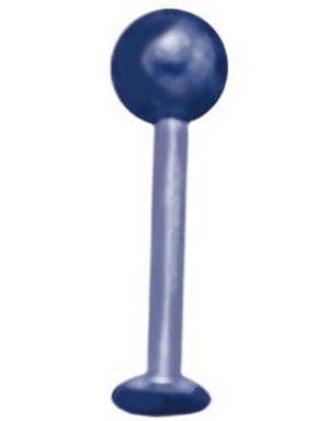 Bold Labret Blå - 1,2 x 8 mm Labret