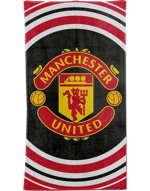 Offisielt Lisensiert Manchester United - Badehåndkle 70x140 cm