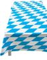 Ternet Blå og Hvid Oktoberfest Plastikdug 130x180 cm - Beer Party