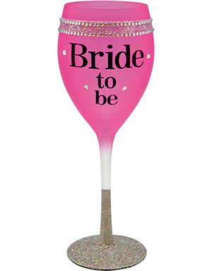 Bride to Be Drinkglas pyntet med Sten