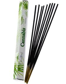 Cannabis - 20 stk Stamford Hex Røgelsespinde
