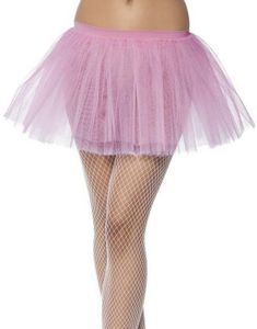 Tutu-skørt - Lys Pink Underskørt 30 cm