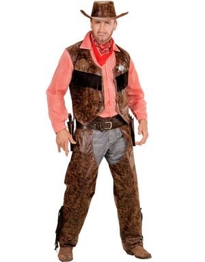Cowboykostume til Mænd med Hat
