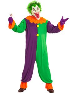 Evil Joker Kostume med Maske