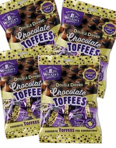 12 stk Walkers Double Dipped Chocolate Toffees - Hel Æske