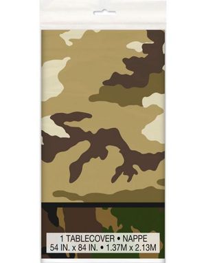Grønn Camomønstret Plastduk 137x213 cm