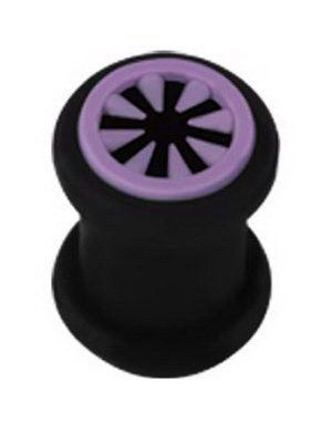 Monster Rims - Sort og Lilla Piercing Tunnel