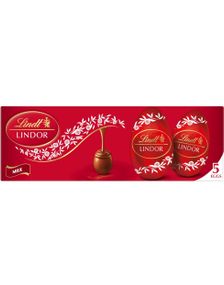 5-pack Lindt Lindor Sjokoladeegg 90 gram