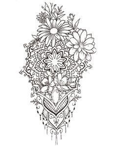 Mandala (Fake Tattoo)