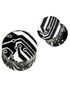Machine In Black and White - Piercing Plug