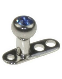 Blue Stone Dermal Anchor - 1,6 x 2,5 mm
