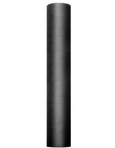 SORT Bordløber i Tyl 30 cm x 9 meter